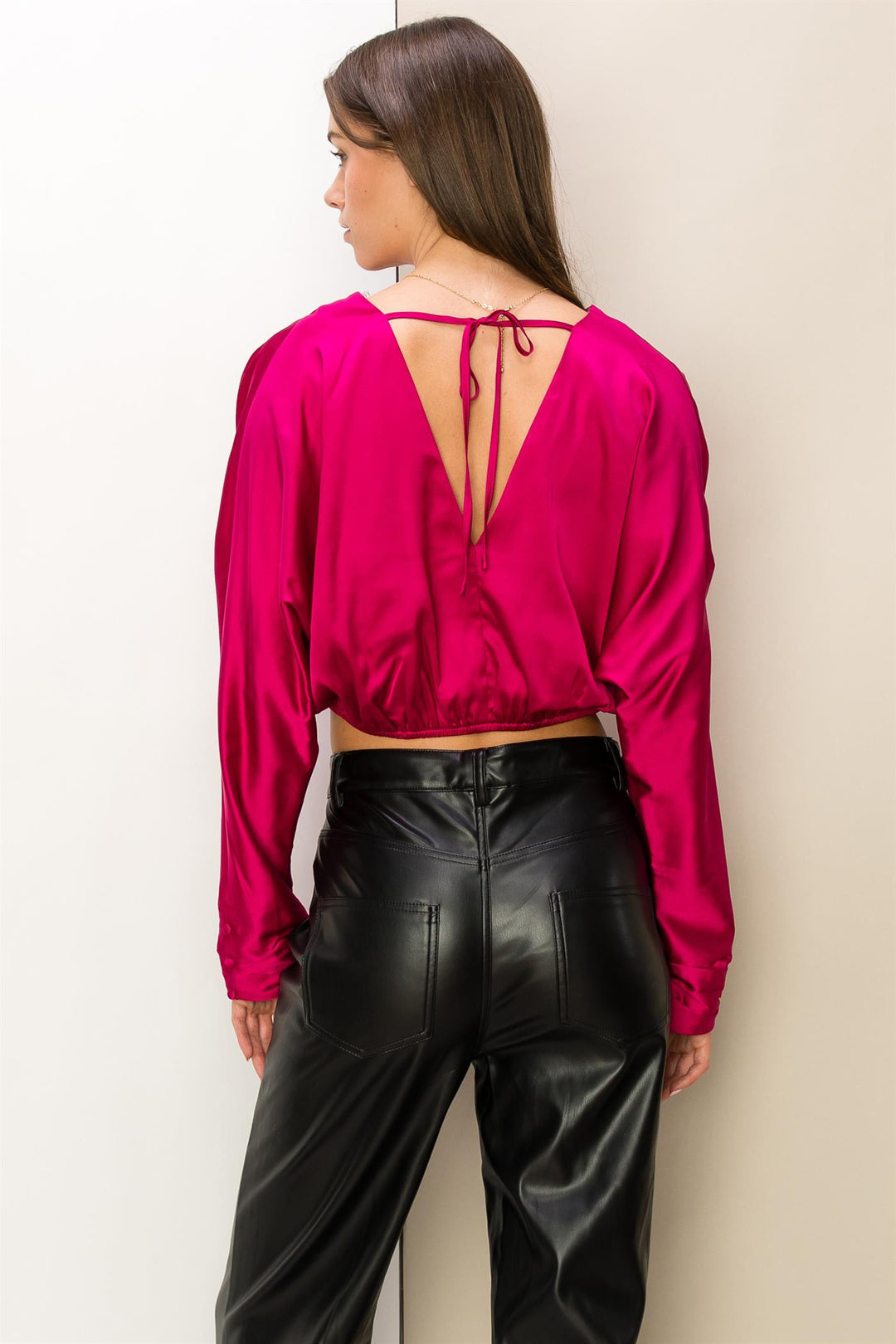 Sassy Chic Faux Leather Pants