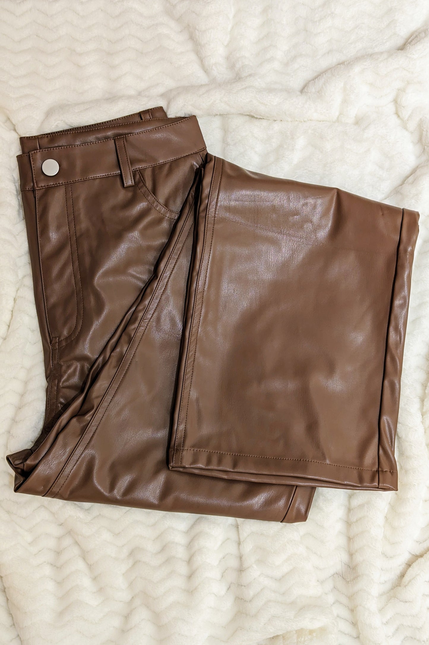 Sassy Chic Faux Leather Pants