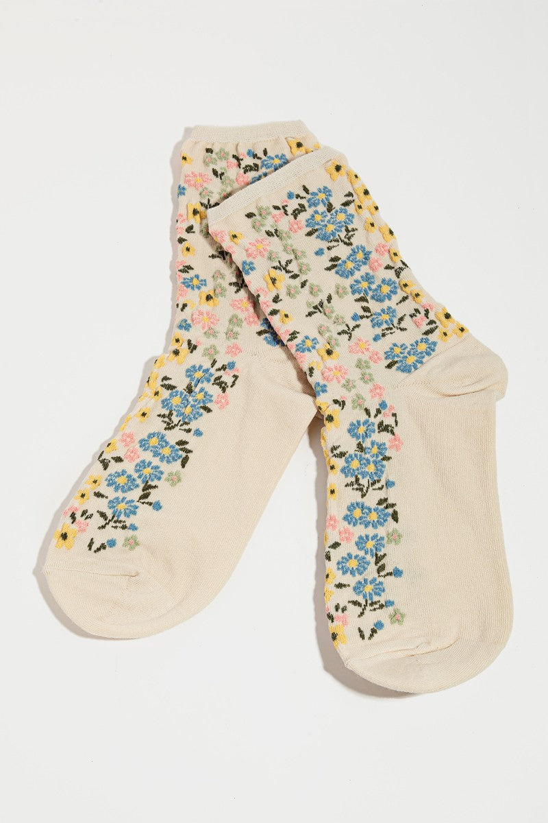 Floral Whimsy Socks