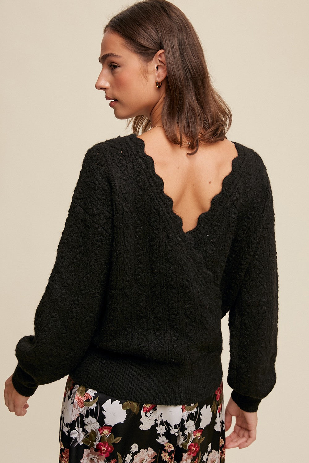 Dream Weave Wrap Sweater