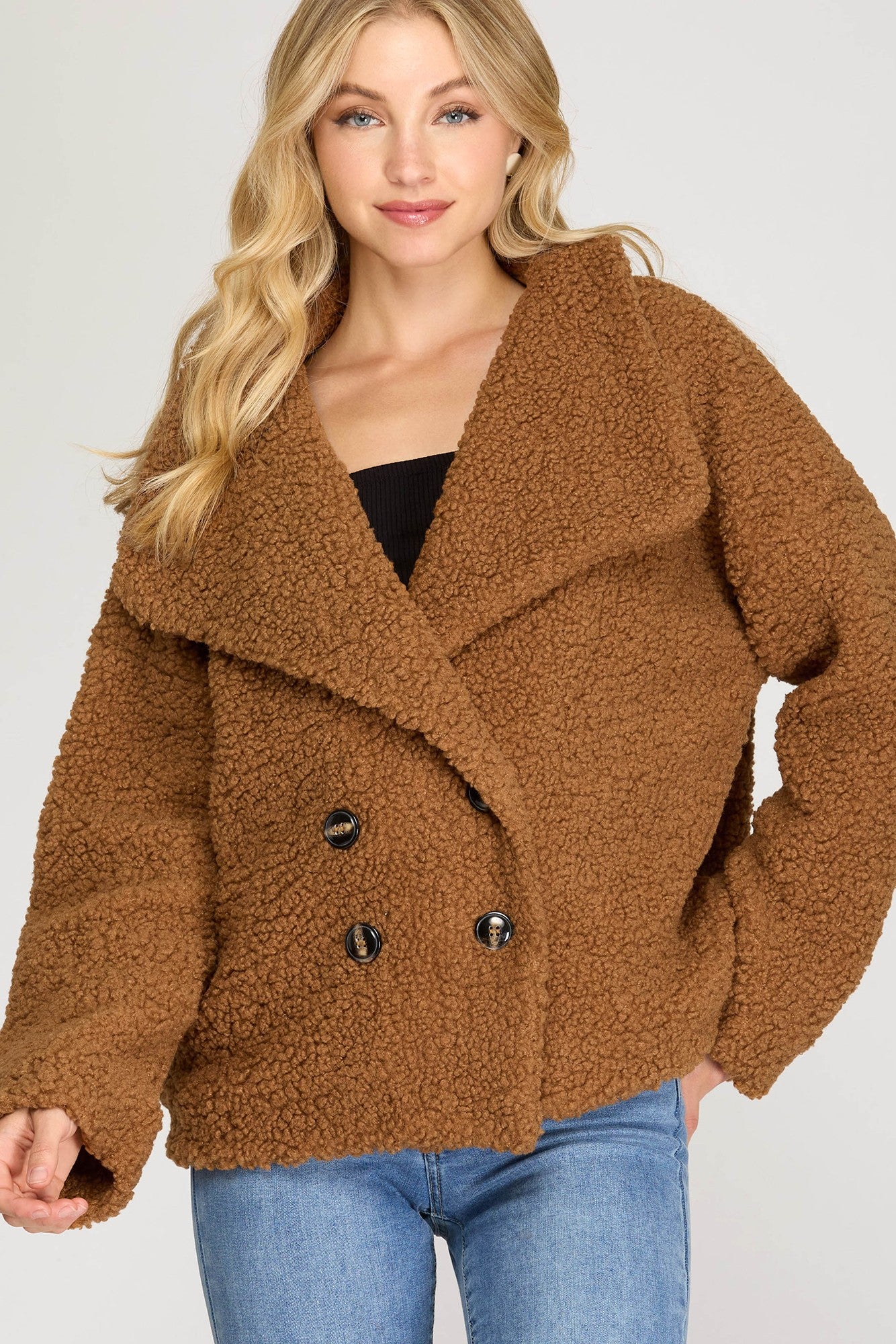 Cup Of Cozy Teddy Coat