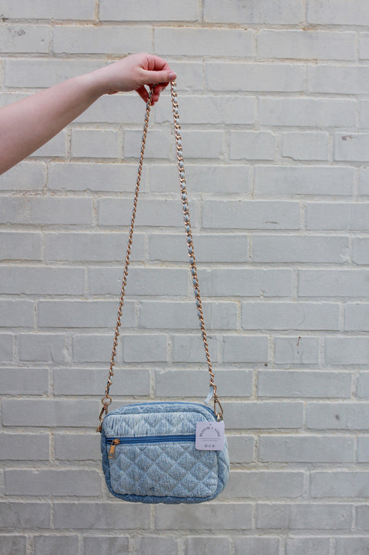 Blue Jean Baby Crossbody