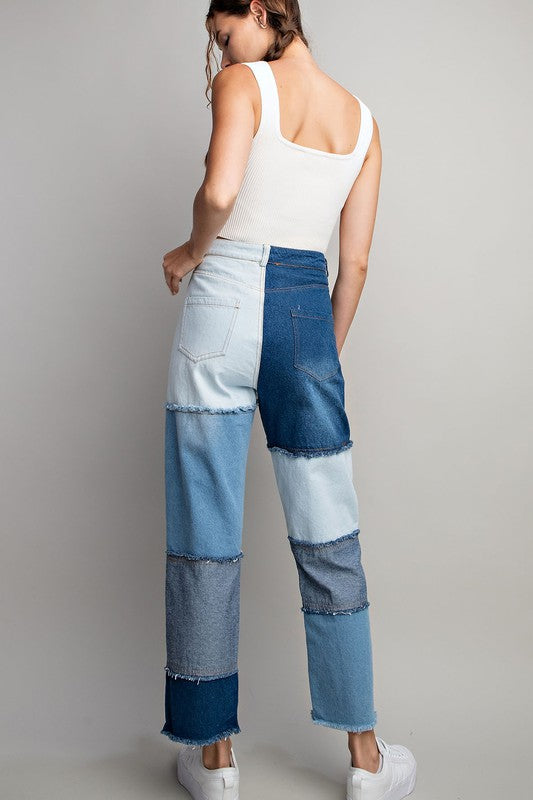 Patchwork Jeans