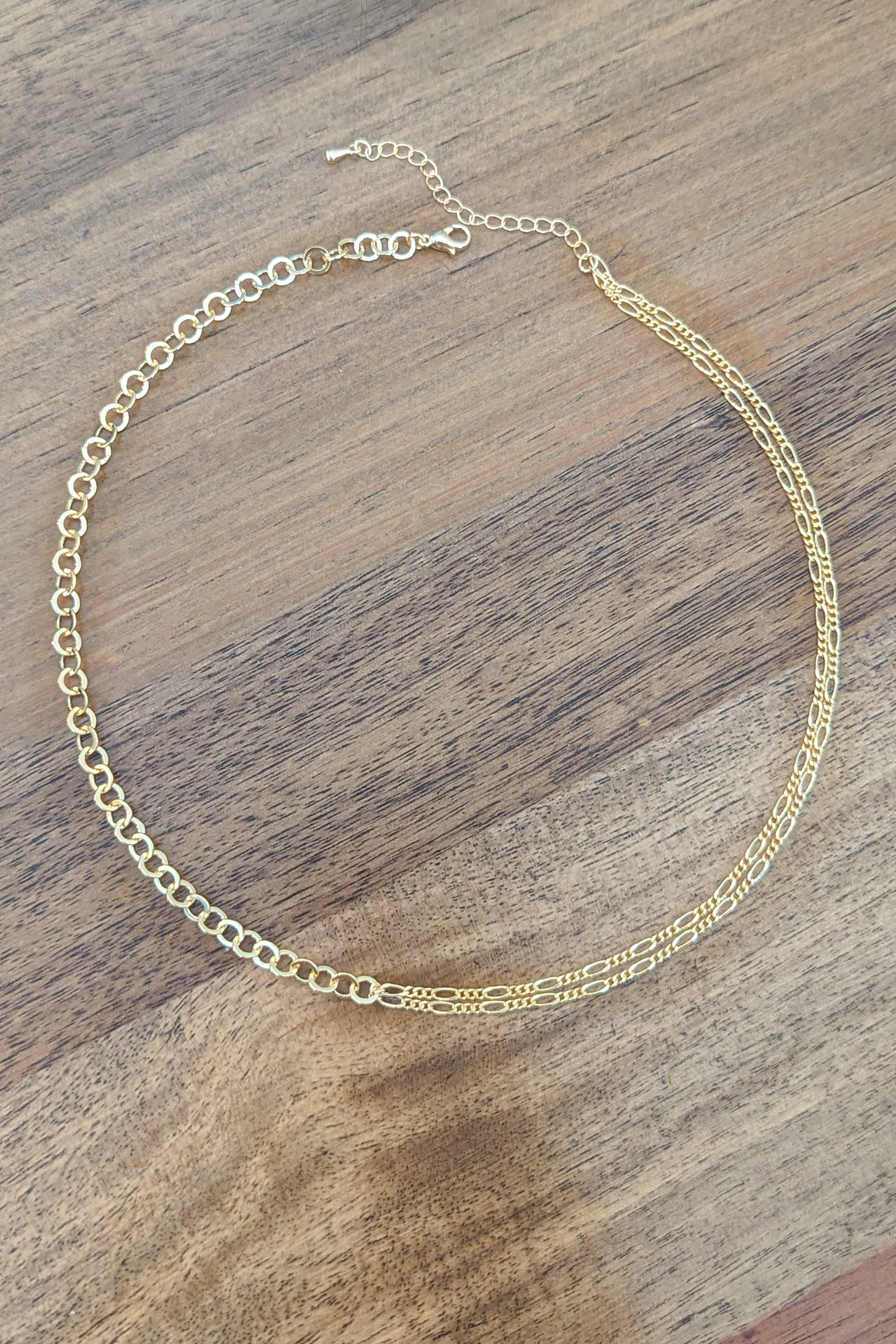 Patience Gold Dipped Necklace