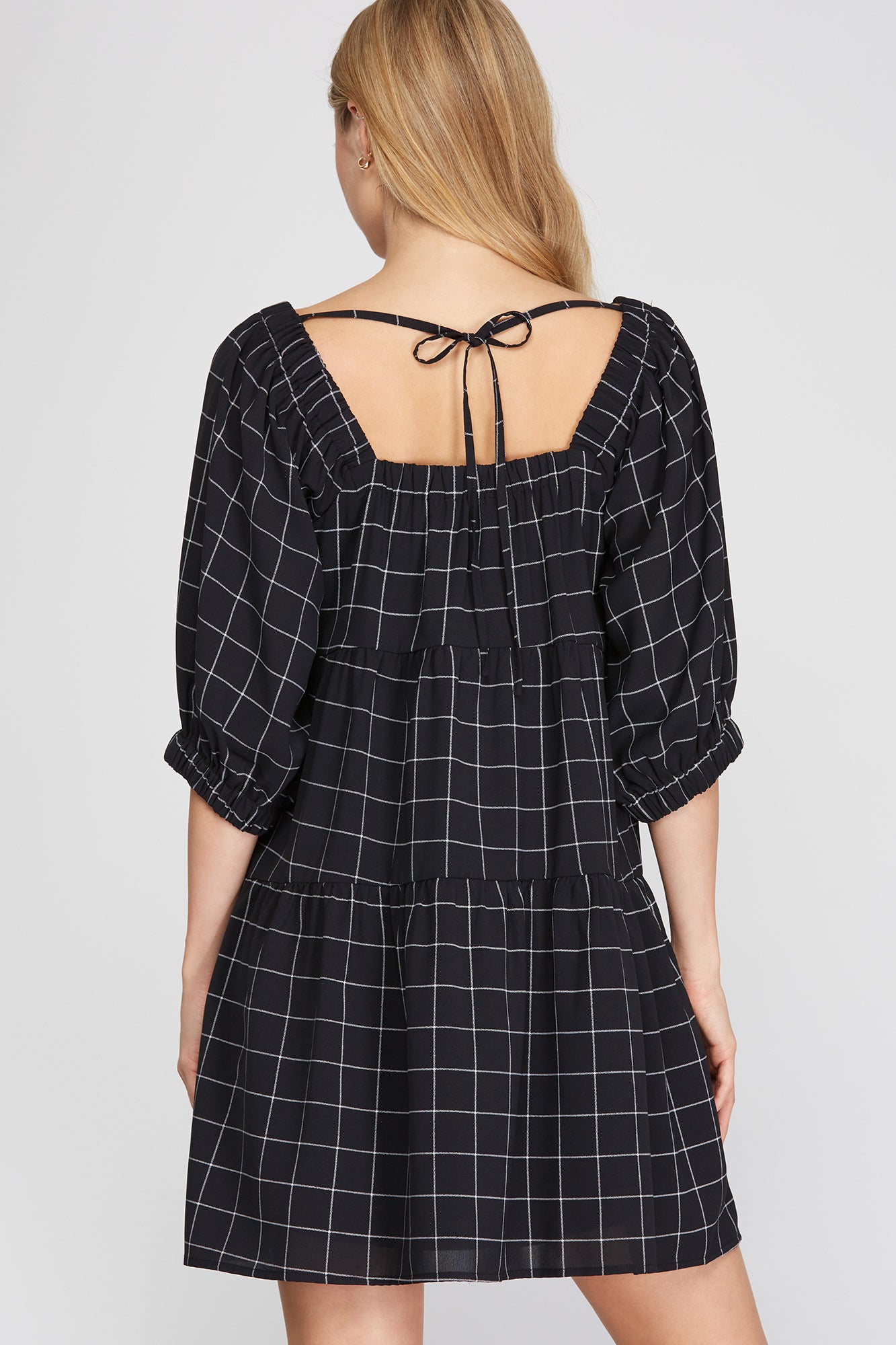 Checkmate Charm Dress