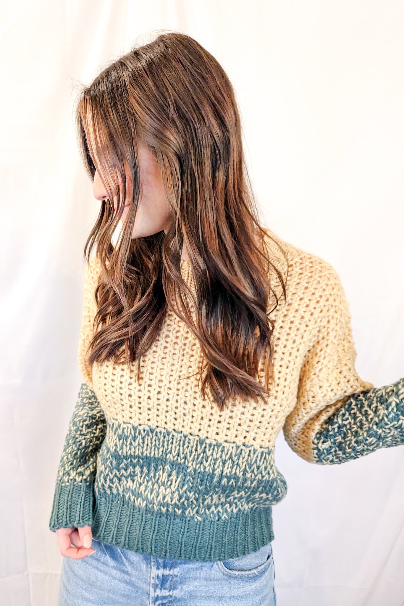 Mixed Media Sweater