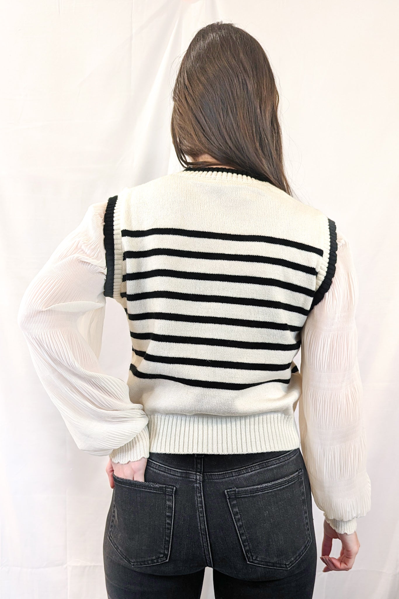 Sailor's Striped Sweater Top